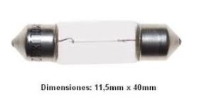 LAMPARAS 165 - LAMPARA PLAFONIER 24V 5W 11X44