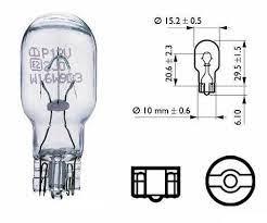 LAMPARAS 634 - LAMP CU¤A ESPECIAL T-7 12V 4W