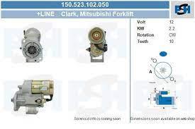 ALTERNADORES Y MOTORES ARRANQUE OP1505231020DEN - ARRANQUE MITSUBISHI 2.2 KW