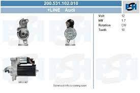 ALTERNADORES Y MOTORES ARRANQUE OP2005311020BOS - ARRANQUE AUDI 1.7 KW