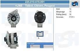ALTERNADORES Y MOTORES ARRANQUE OP2250100701VAL - ALTERNADOR CITROEN / PEUGEOT 70A